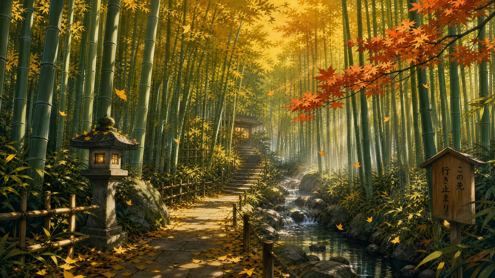 海角网 海角网生活视频分享：竹林小径漫步，感受自然的宁静与美好